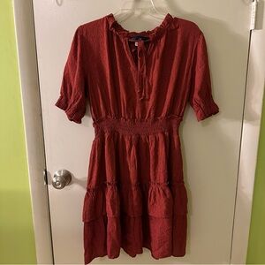 Blue Rain Terracota dress